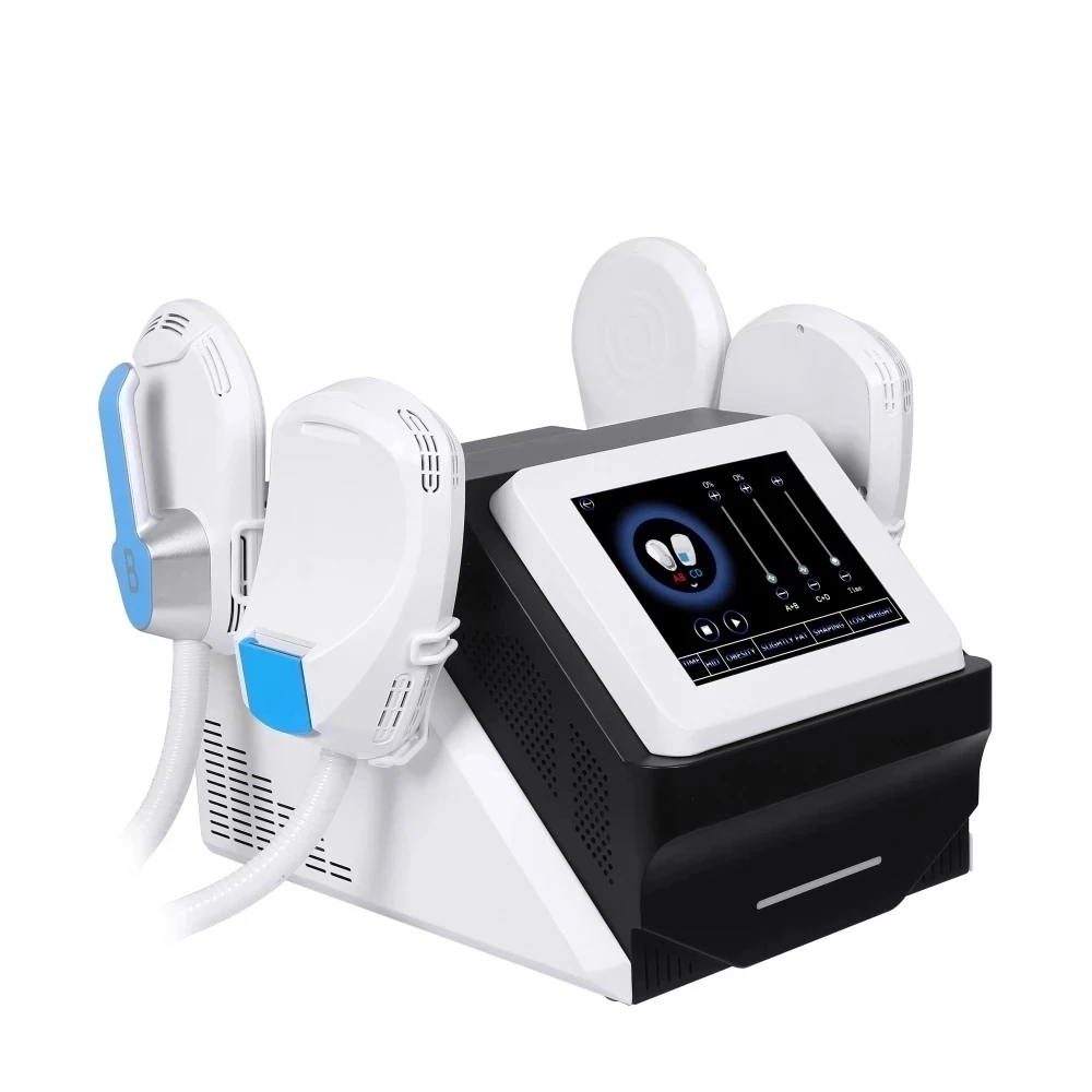 Entraîneur magnétique à haute intensité EmsSlim NEO Professional Emszero, stimulation musculaire électromagnétique, machine à perdre du poids