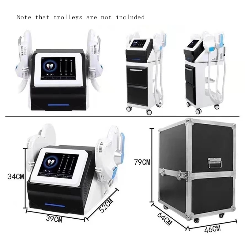 Entraîneur magnétique à haute intensité EmsSlim NEO Professional Emszero, stimulation musculaire électromagnétique, machine à perdre du poids