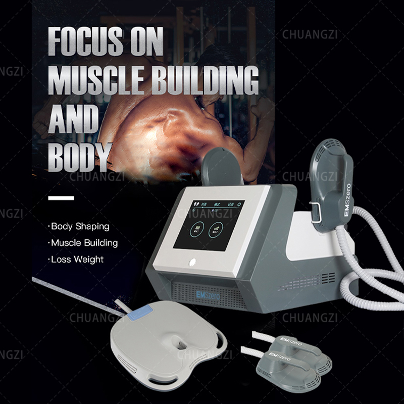 Macchina dimagrante professionale a radiofrequenza Emszero Emsslim per rafforzare e stimolare il modellamento muscolare e la perdita di peso
