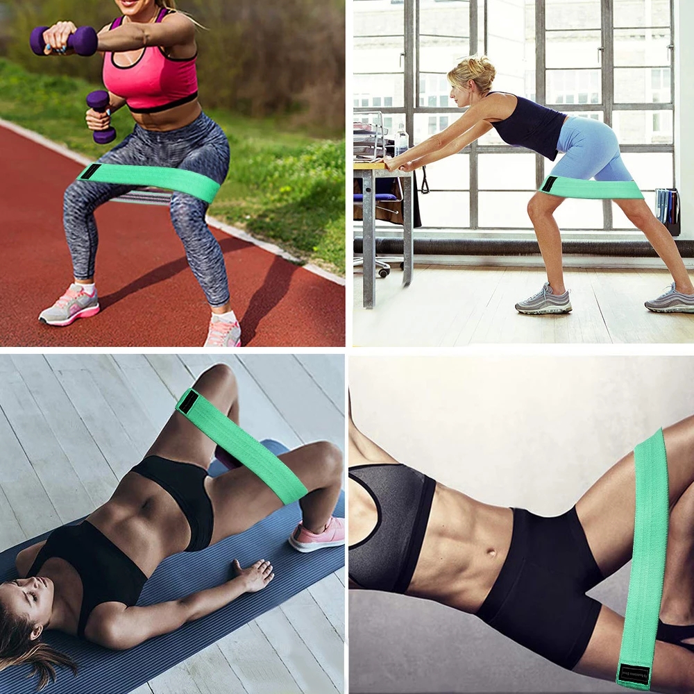 Fitness Direnç Bandı Kalça Genişletme Spor Bezi Lastik Bant Elastik Genişletici Evde Egzersiz Spor Ekipmanları İçin Uygun