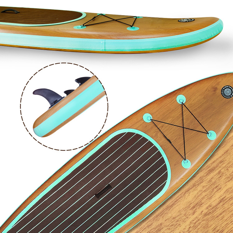 Paddle board gonfiabile Sup Surf per adulti Stand Up Paddle Tavola da surf estiva antiscivolo per sport acquatici con zaino Tavola da nuoto XA343Q
