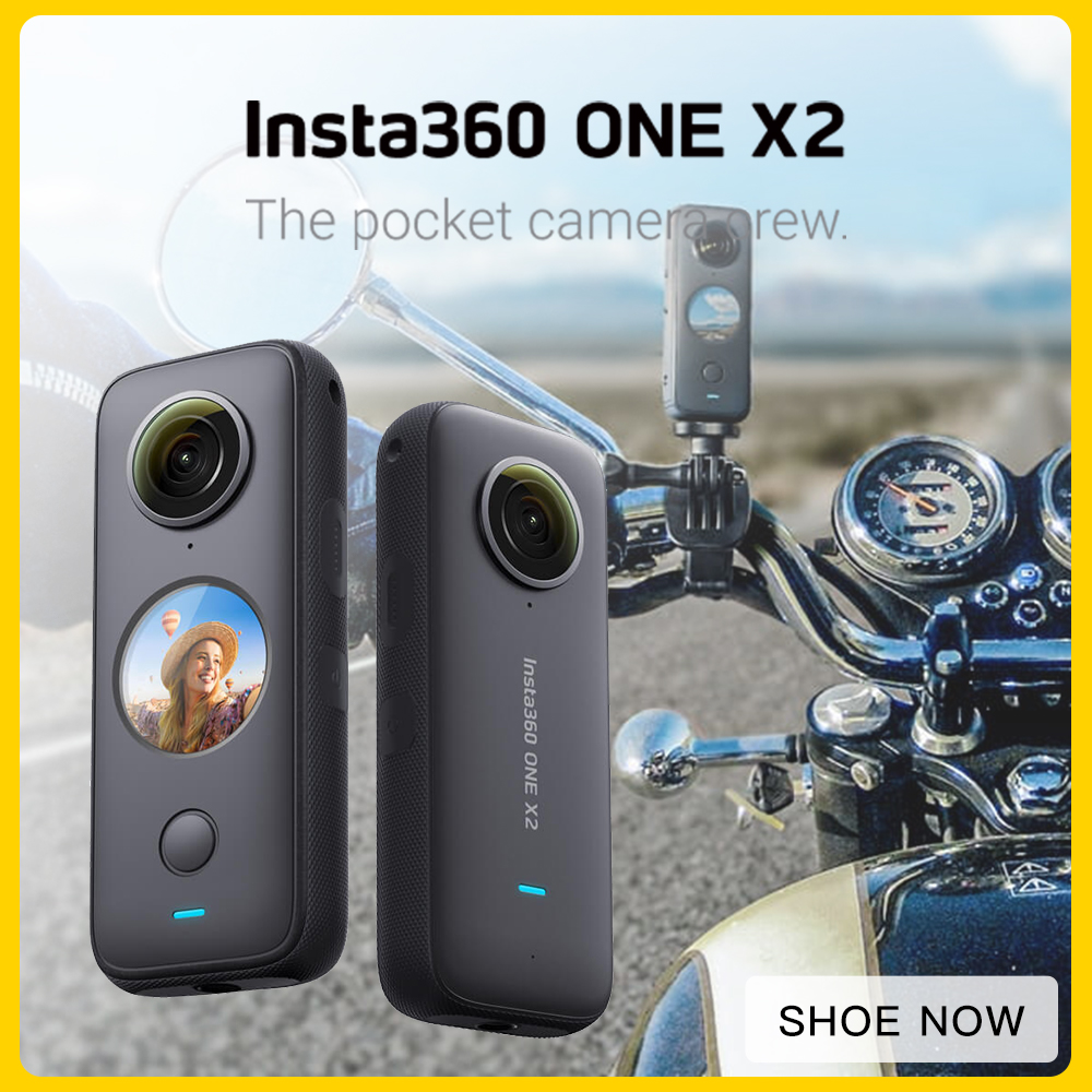 Insta360 One X2 Sport Action Camera 5.7K Video Waterproof To 10M FlowState Stabilization Steady Cam Mode Action Camera · v2