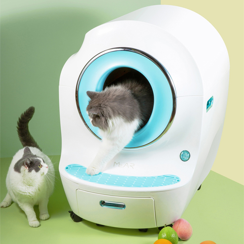 Intelligent Enclosed Self-Cleaning Cat Litter Box Cat Toilet Electric Cleaner Automatic Odor Removal With Deodorant Pet Supplies