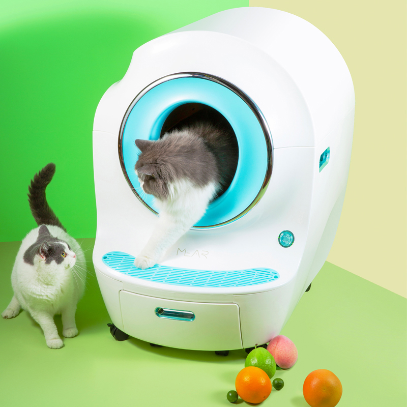Intelligent Enclosed Self-Cleaning Cat Litter Box Cat Toilet Electric Cleaner Automatic Odor Removal With Deodorant Pet Supplies
