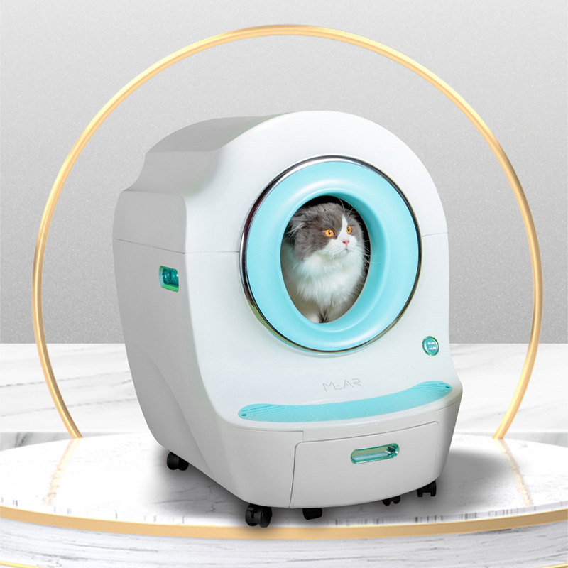 Intelligent Enclosed Self-Cleaning Cat Litter Box Cat Toilet Electric Cleaner Automatic Odor Removal With Deodorant Pet Supplies