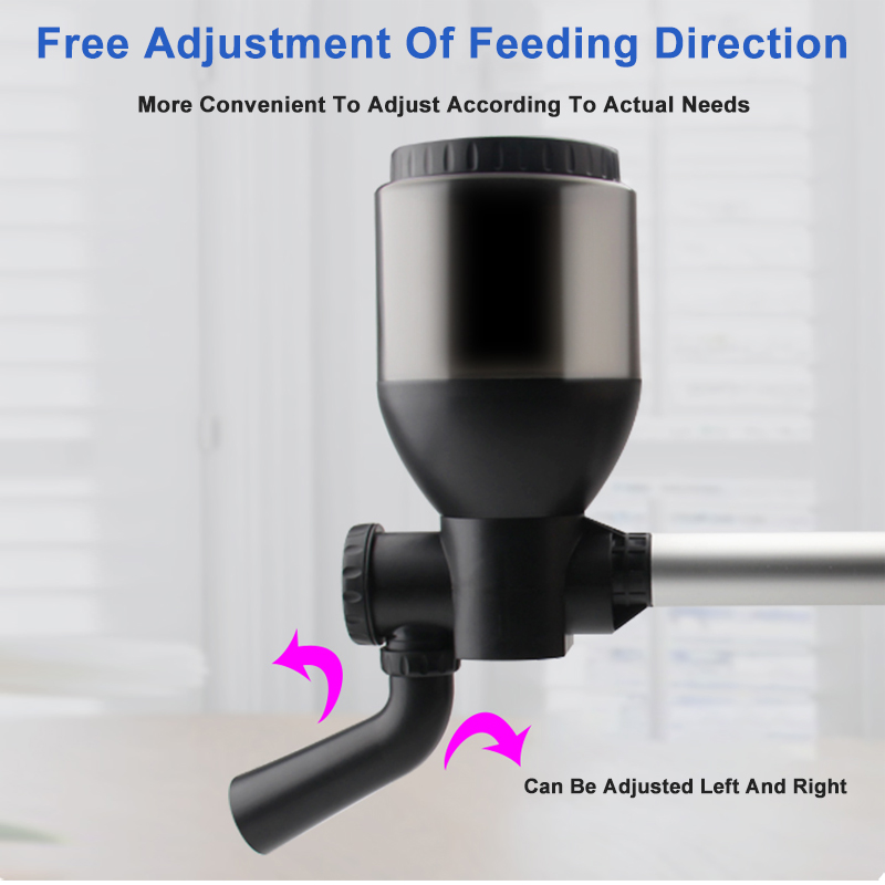 Jebao Fish Feeder Aquarium WIFI Manual control Timing ration feeding high-capacity 4L 5L 8.5L FD40 FD50 FD-85 for Fish tank pond · v6