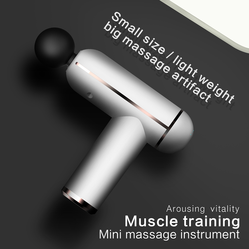 Massage Gun Portable Electric Massager Neck Body Massage Muscle Relaxation Pain Relief Gout Therapy Fitness Pistolet De Massage
