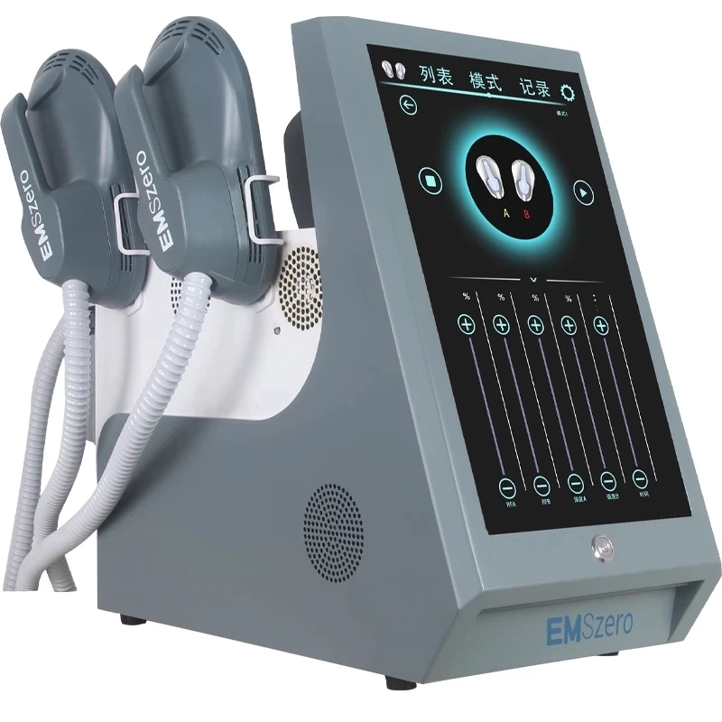 La nuovissima impugnatura RF EMSSLIM 4 e pad di stimolazione pelvica opzionali per la stimolazione muscolare/sollevamento dei glutei/rimozione del grasso emszero