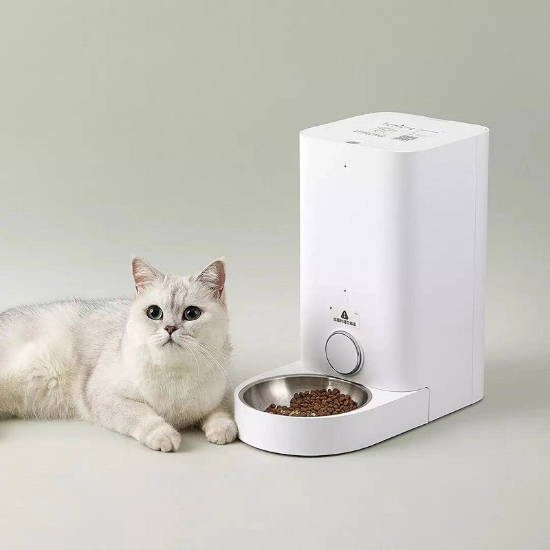 PETKIT Inteligentny karmnik dla kotów mini automatyczna miska Karmnik dla kotów dla zwierząt Nigdy nie zablokowany podajnik Cibo Gatto Fresh Pet Food Dozownik