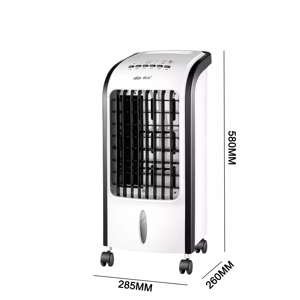 Draagbare airconditioner, ventilator, luchtbevochtiger, 220V, elektrische koeler voor thuis, ventilator, mini-airconditioner, koelventilator