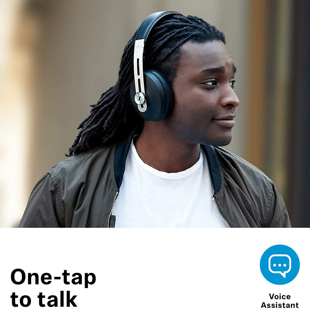 SENNHEISER Momentum 3 Wireless Bluetooth Noise Cancelling Headphone With Alexa Auto On/Off Smart Pause Functionality Control App · v2