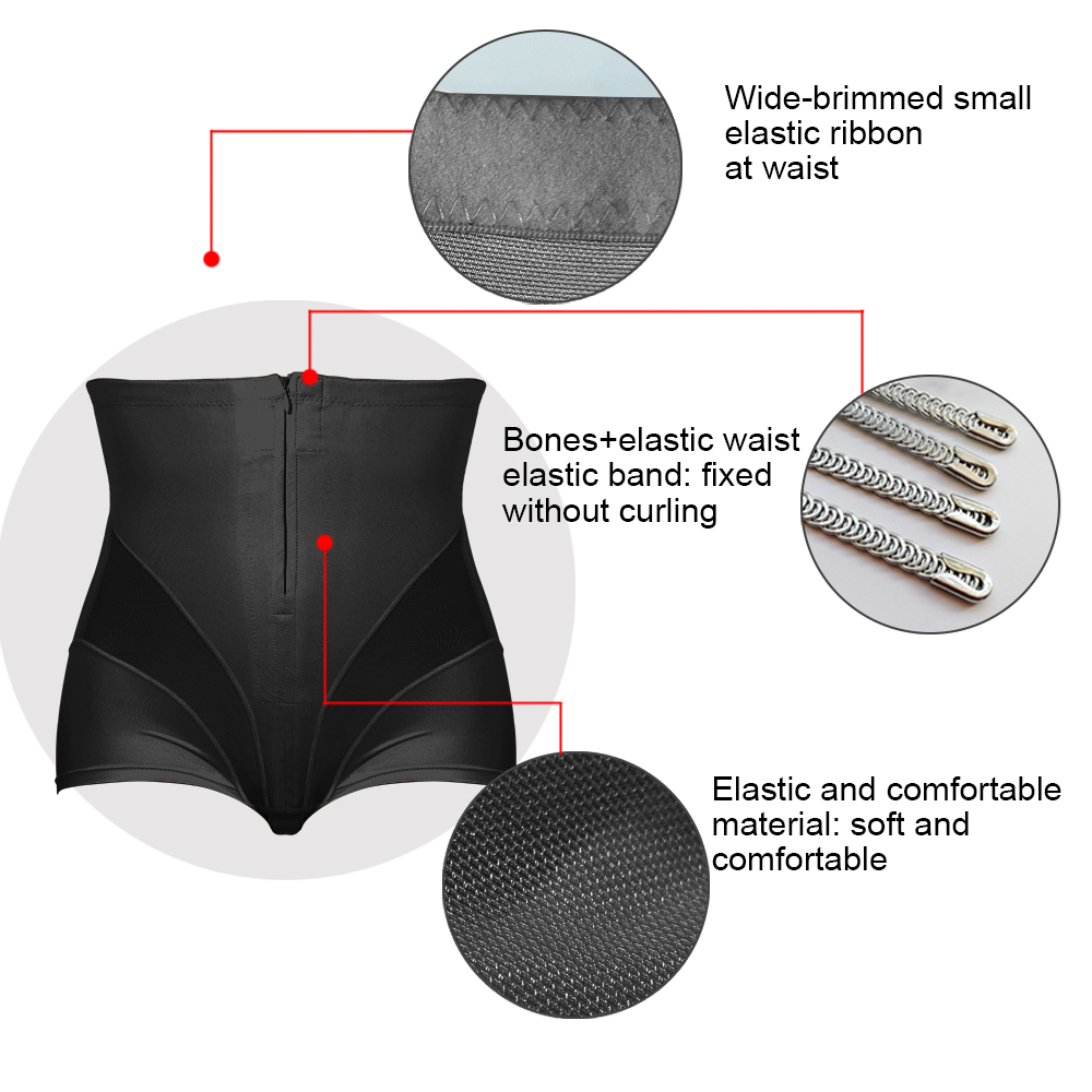 SEXYWG Shapewear Tummy Control Panties Women High Waist Shapewear Shorts Seamless Waist Trainer Body Shaper