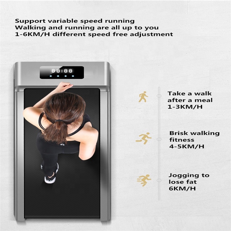 Tablet treadmill household small silent full-function electric walking machine mini indoor fitness equipment manufacturer · v2