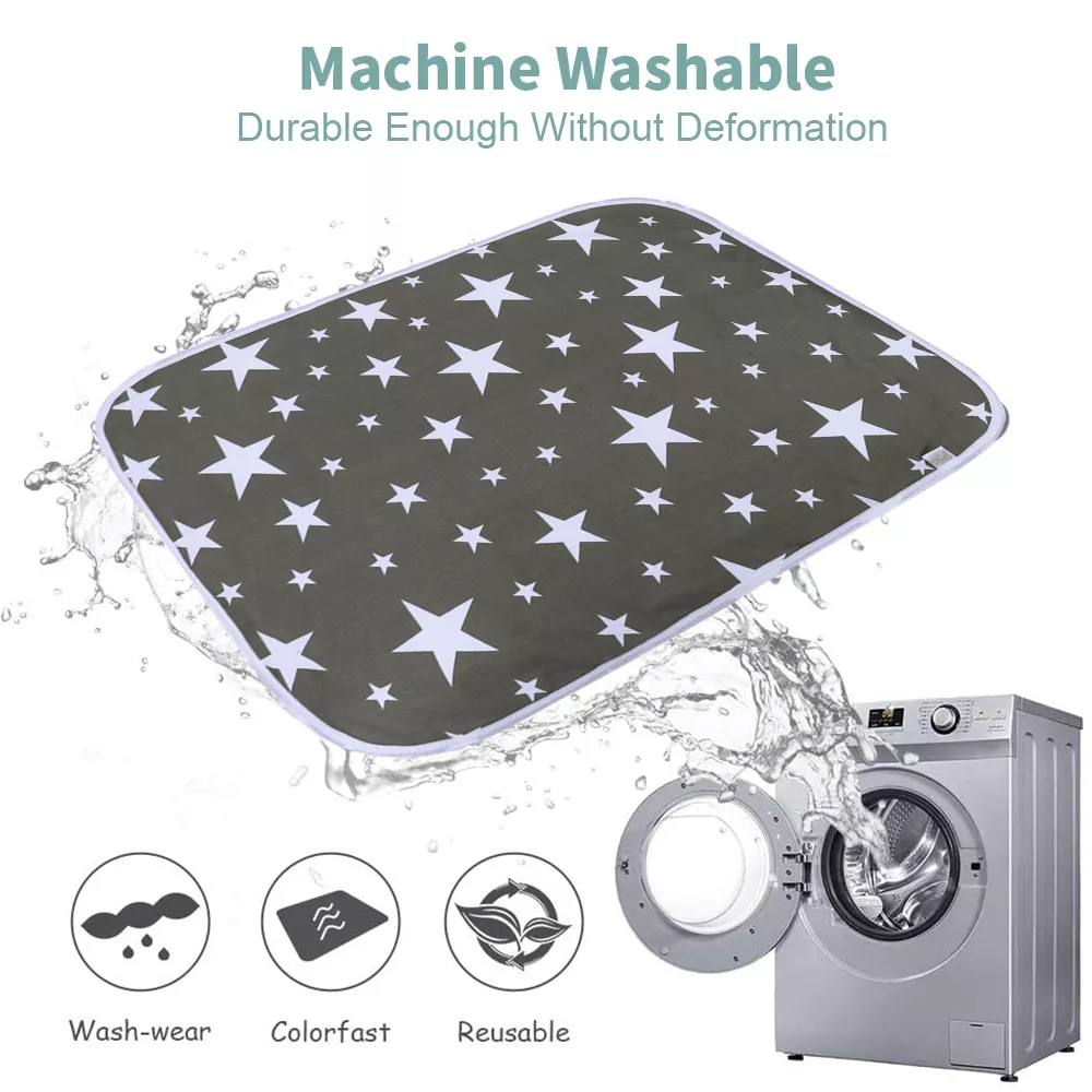 Washable Pet Pee Pad Pet Diaper Mat Reusable Mats for Dogs Dog Bed Urine Washable Dog Training Pad Four Seasons Pet Mat Urine