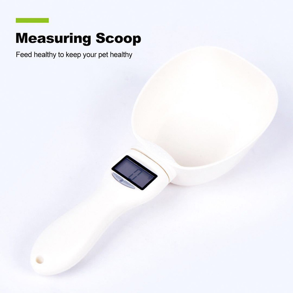 Cuillère à mesurer, balance pour chiens, alimentation des chats, alimentation générale, bol électronique, cuillère à écran LCD, fournitures pour animaux de compagnie