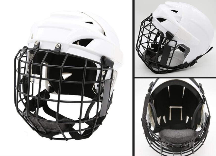 Wholesale Adjustable head size Ice hockey helmet Safety helmets Outdoor sports protective helmet · v3