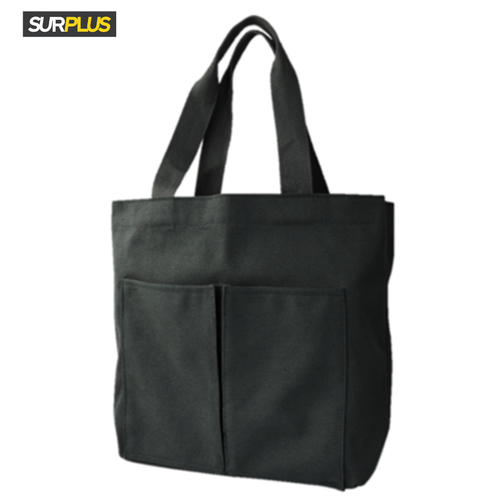 Surplus Unisex Canvas Tote Bag With Pockets · v2