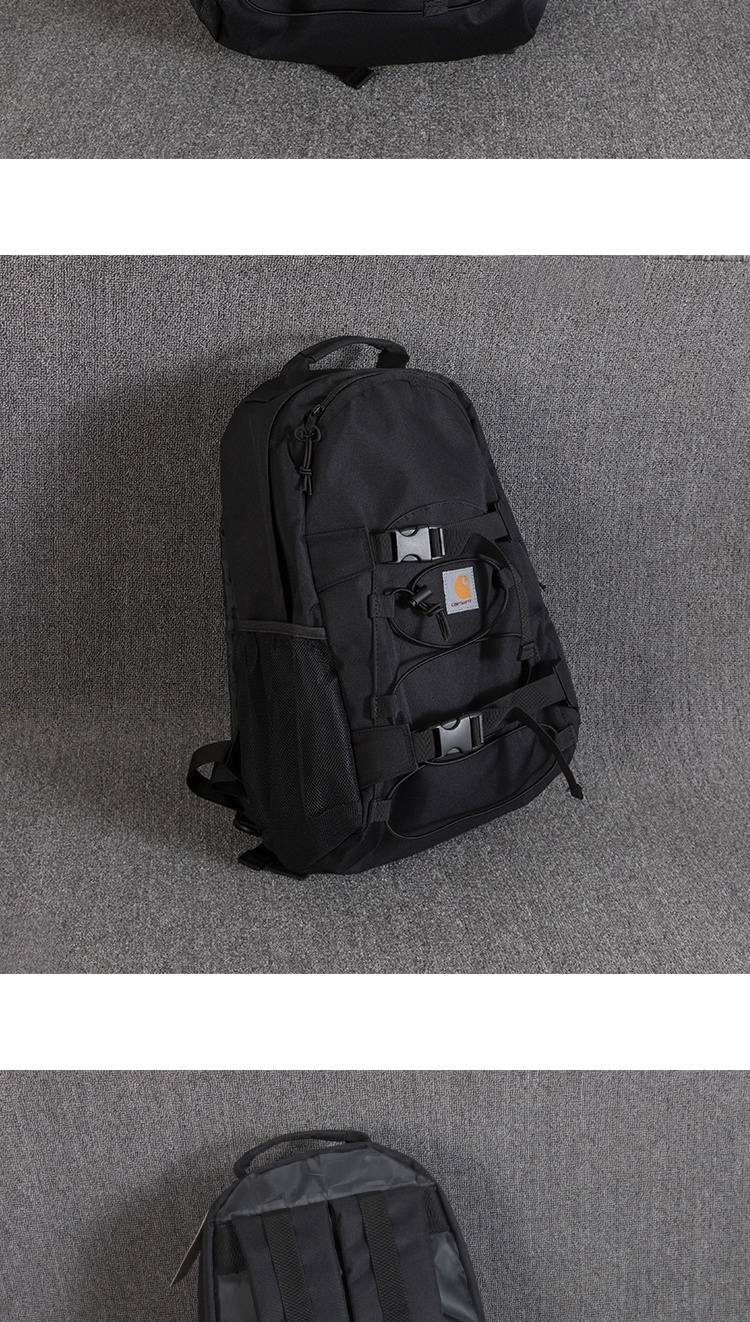 Men Large Capacity Travel Backpack Skateboard Backpack Street Drawstring Bag Fashion School Bag · v3