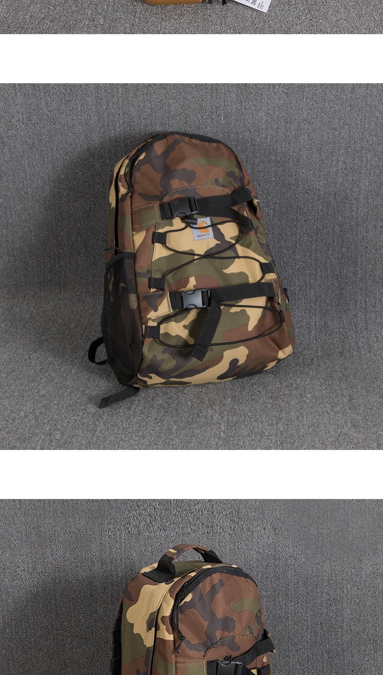Men Large Capacity Travel Backpack Skateboard Backpack Street Drawstring Bag Fashion School Bag · v3