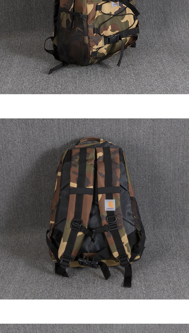Men Large Capacity Travel Backpack Skateboard Backpack Street Drawstring Bag Fashion School Bag · v3