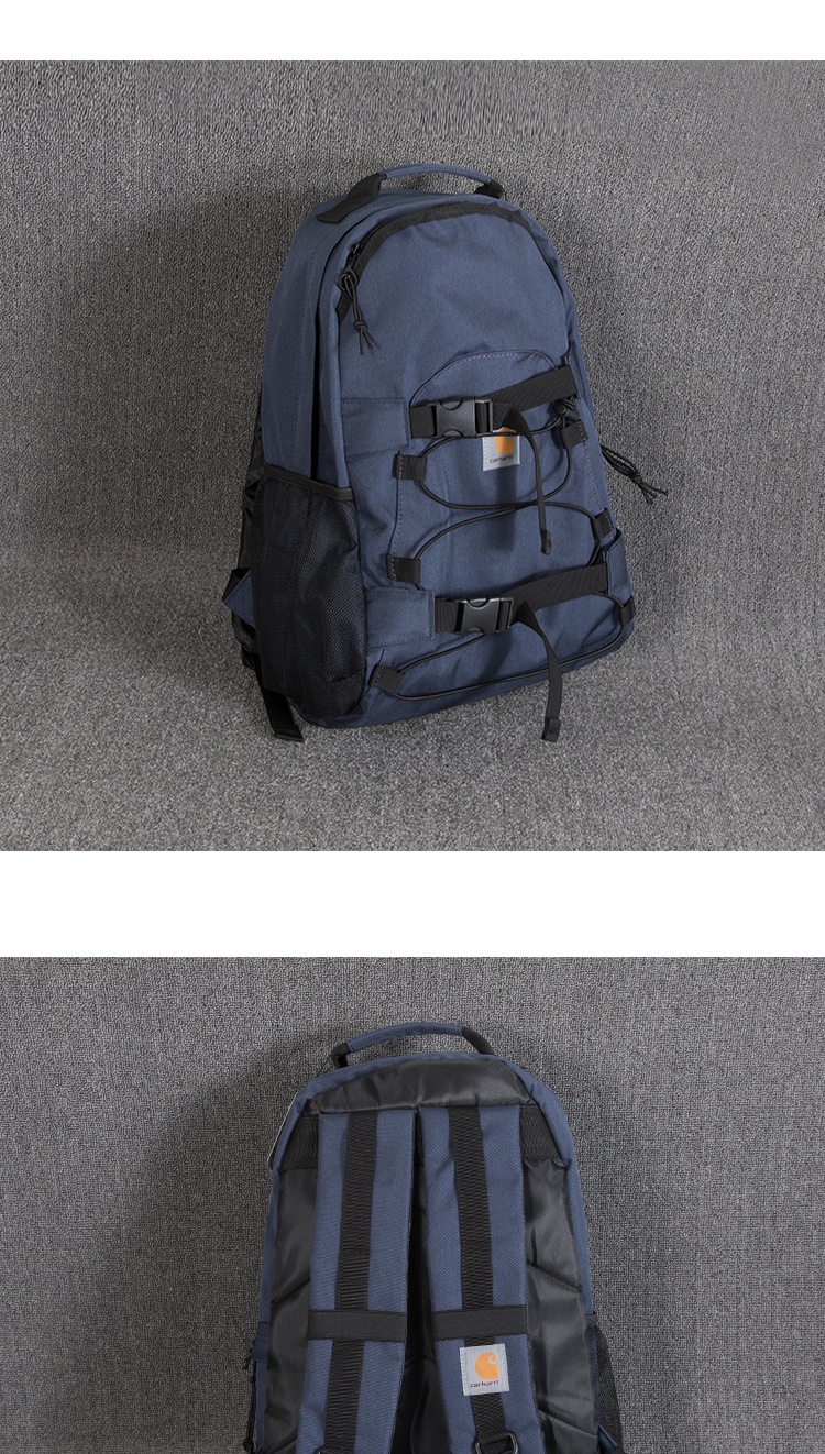 Men Large Capacity Travel Backpack Skateboard Backpack Street Drawstring Bag Fashion School Bag · v3
