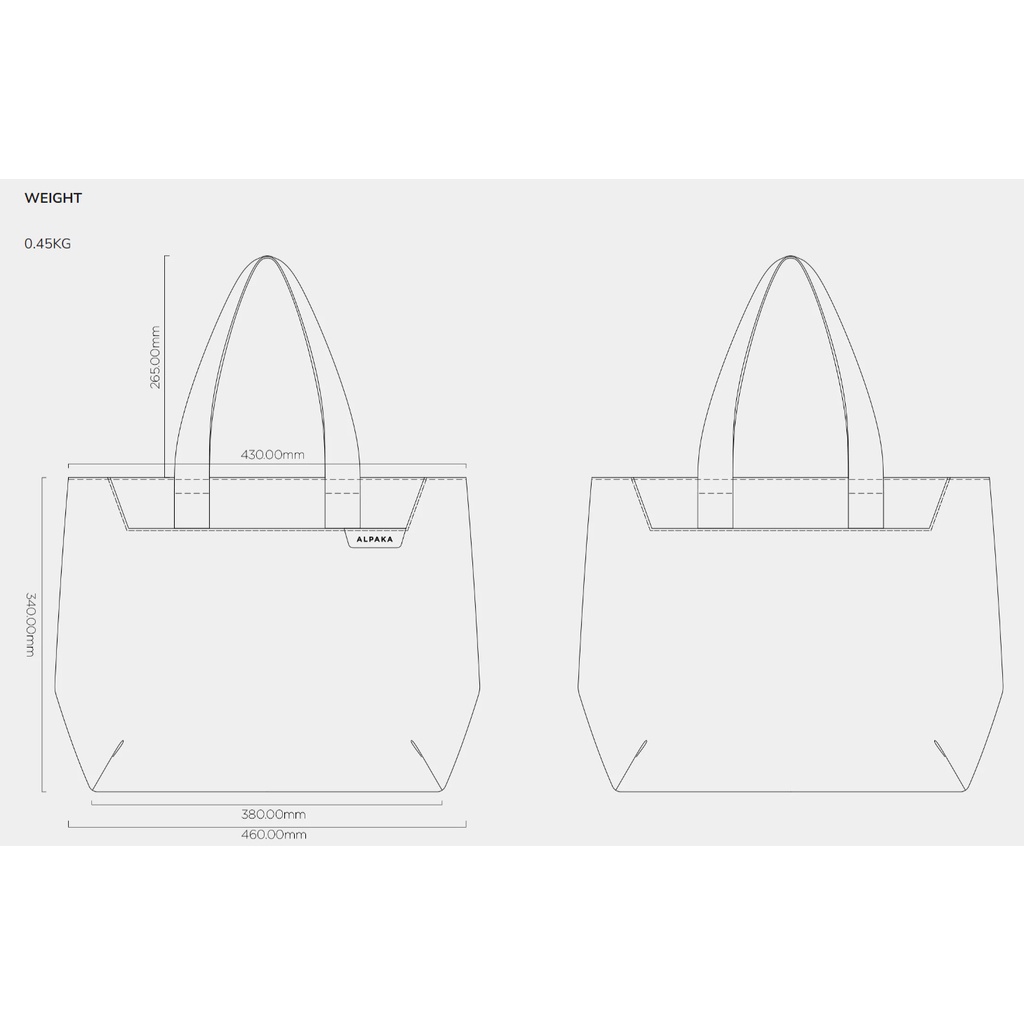 Alpaka Elements Tote Bag · v2