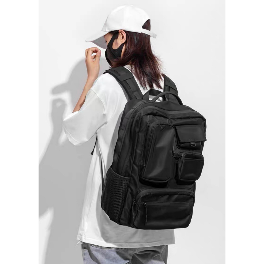 "SG SELLER" TheBagPlaceSG High Quality Many Compartment Backpack able to fit 16inch Laptop Waterproof Travel Bag "Ready" · v2