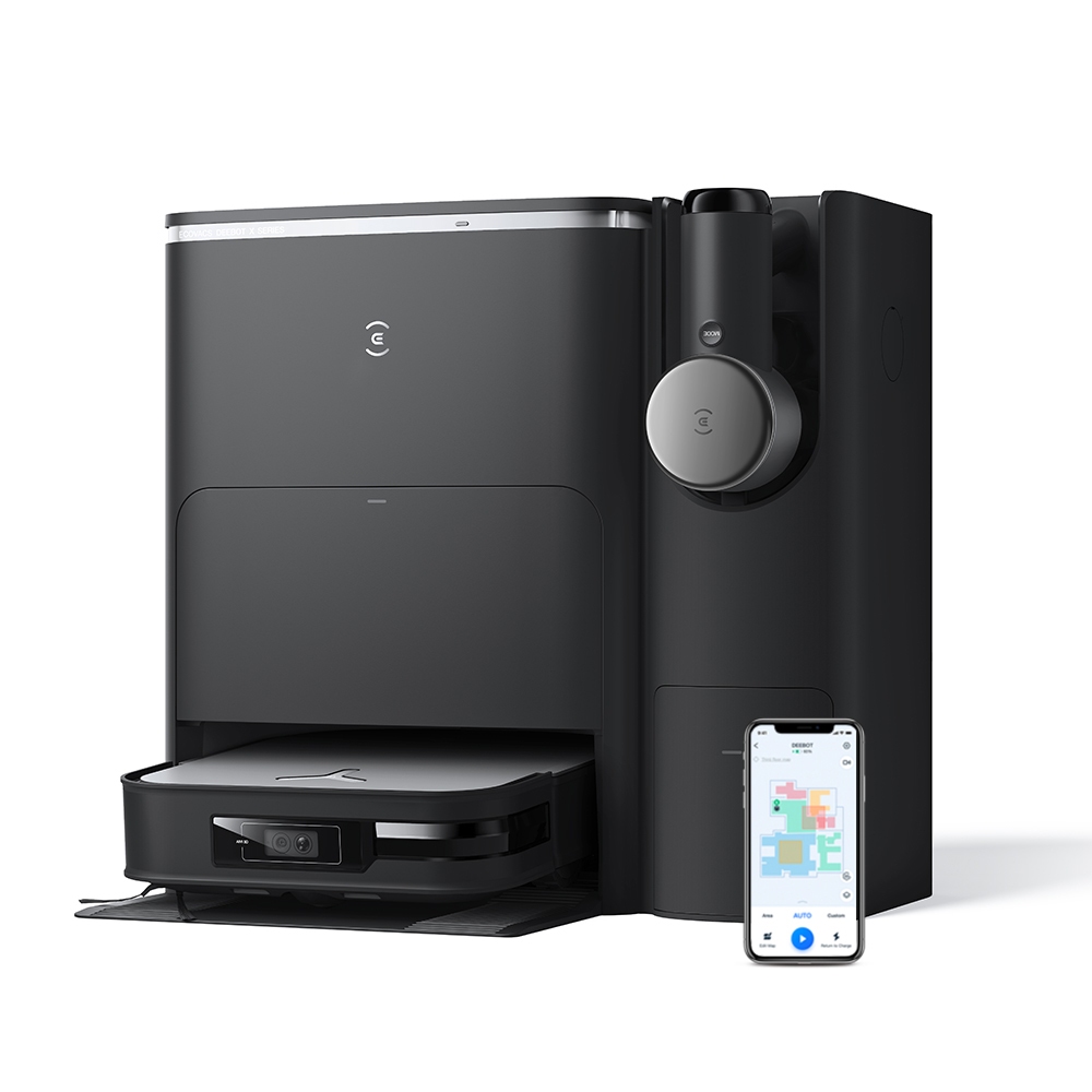 [2024] ECOVACS DEEBOT X2 COMBO | Doppelte automatische Entleerung | Roboter-Staubsauger 8700 Pa | Drahtloser Handstaubsauger 15000 Pa
