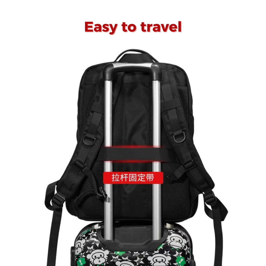 "SG SELLER" TheBagPlaceSG High Quality Many Compartment Backpack able to fit 16inch Laptop Waterproof Travel Bag "Ready" · v2