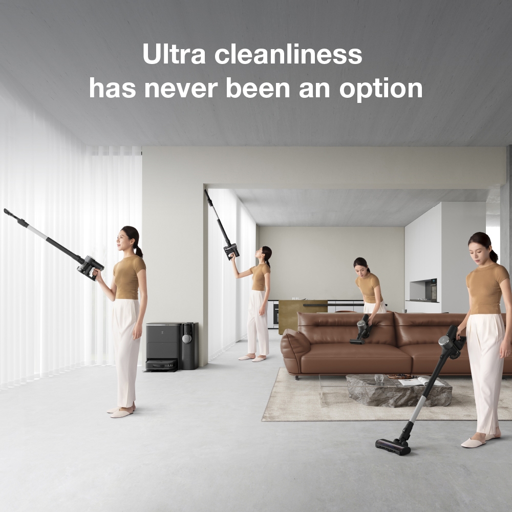 [2024] ECOVACS DEEBOT X2 COMBO | Doppelte automatische Entleerung | Roboter-Staubsauger 8700 Pa | Drahtloser Handstaubsauger 15000 Pa